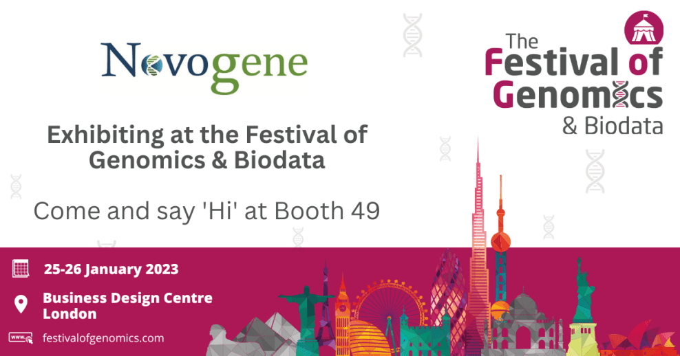 Festival of Genomics & Biodata 2023 Novogene