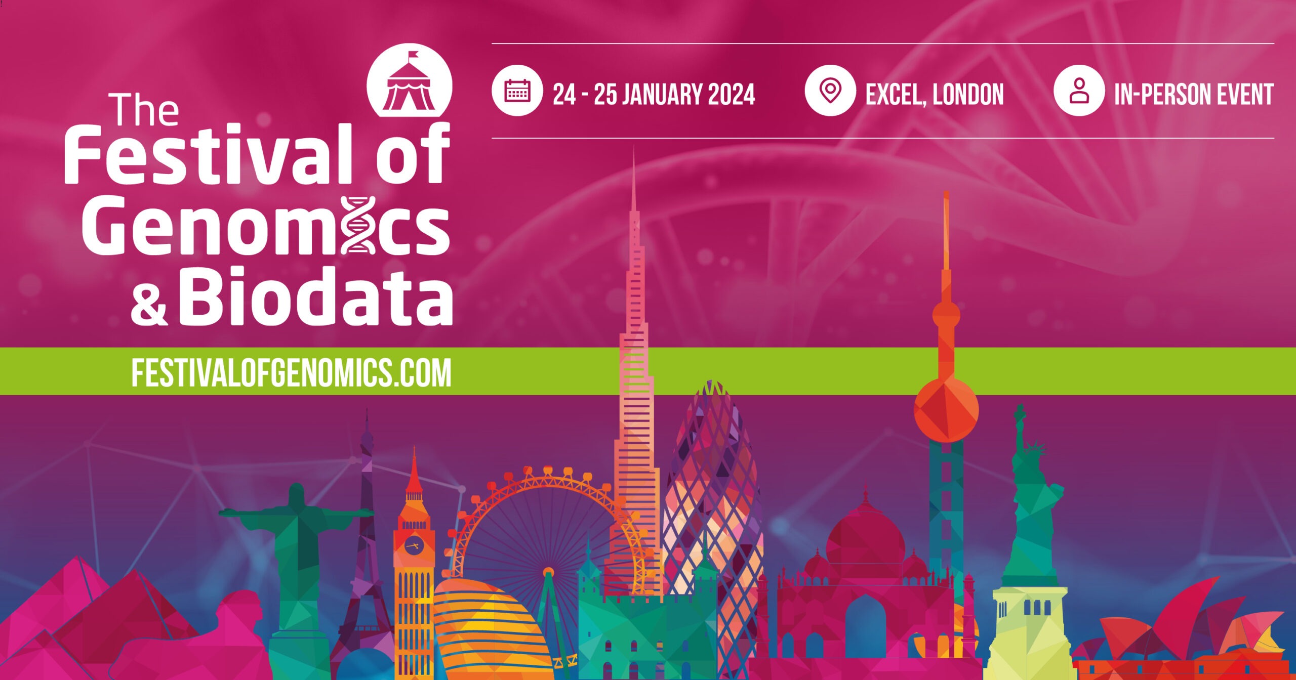 Novogene at the Festival of Genomics & Biodata 2024 Novogene