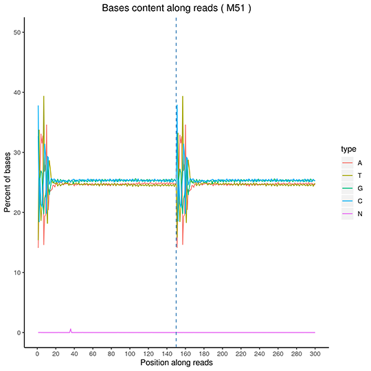 GC Content Distribution for Novogene RNA-seq